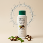 Revlé Organic Shampoo | Macadamia & Botanical Extracts for Silky, Smooth & Strong Hair - 400ml
