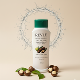 Revlé Organic Shampoo | Macadamia & Botanical Extracts for Silky, Smooth & Strong Hair - 400ml