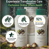 Revlé Organic Shampoo | Macadamia & Botanical Extracts for Silky, Smooth & Strong Hair - 400ml